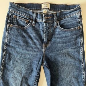 J crew ankle jeans-classic wash